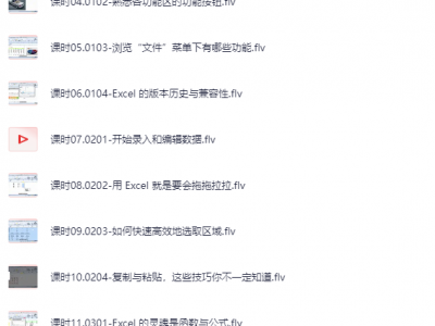 Excel从入门到忘记