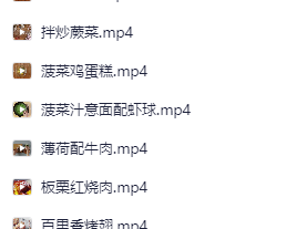 各地经典100道名菜制作视频教程合集珍藏资源