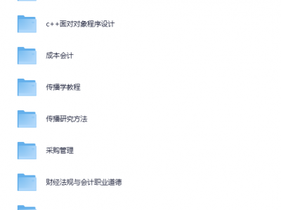 大学期末复习资料420+科目