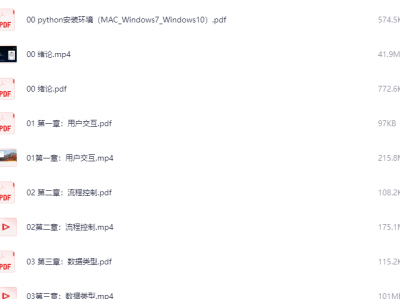 深度之眼《Python编程高手之路》
