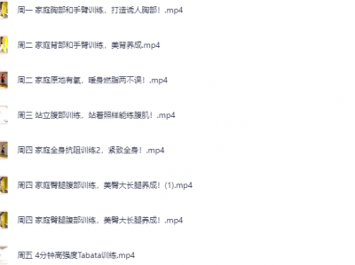 零基础健身，在家练出好身材