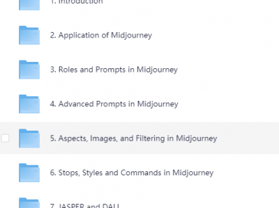 Midjourney AI：从零基础到高级版的大师班教程 (中英字幕)