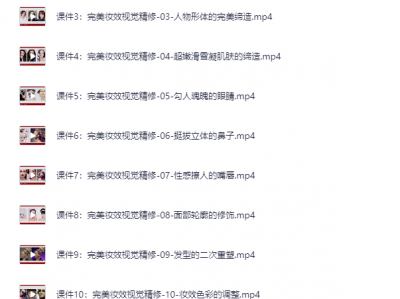 PS完美妆效视觉精修中文教程